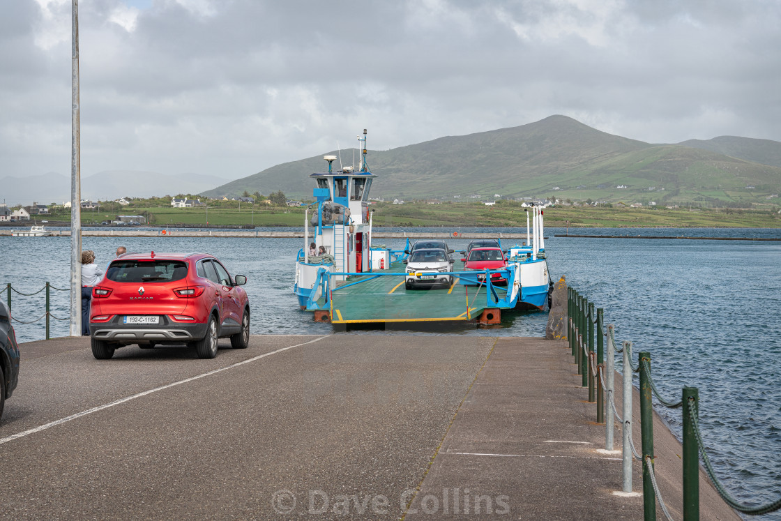 Valentia Island Ferry arriving at Knightstown on Valentia Island